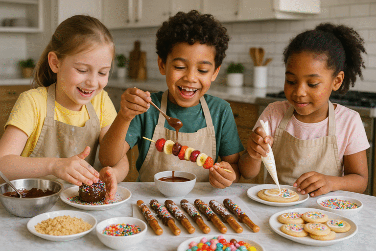 The Best Desserts to Make With Kids: Fun, Easy, and Mess-Friendly