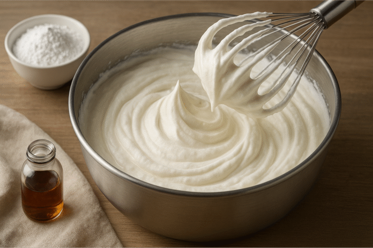 How to Make Perfect Whipped Cream at Home (That Actually Holds)