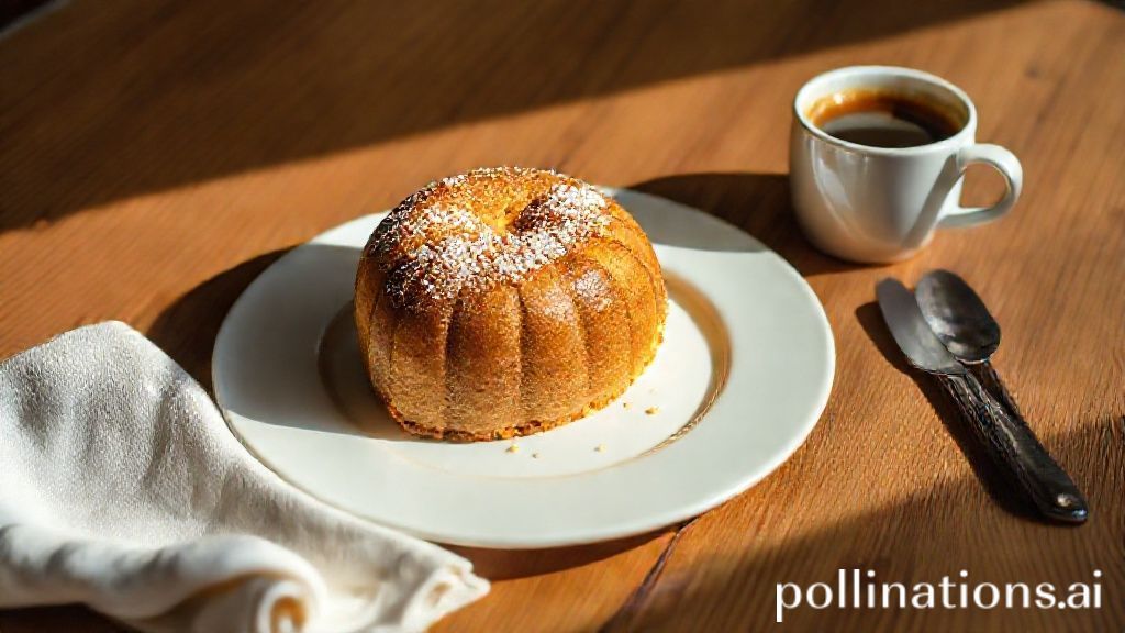 Bolo de fubá tradicional brasileiro