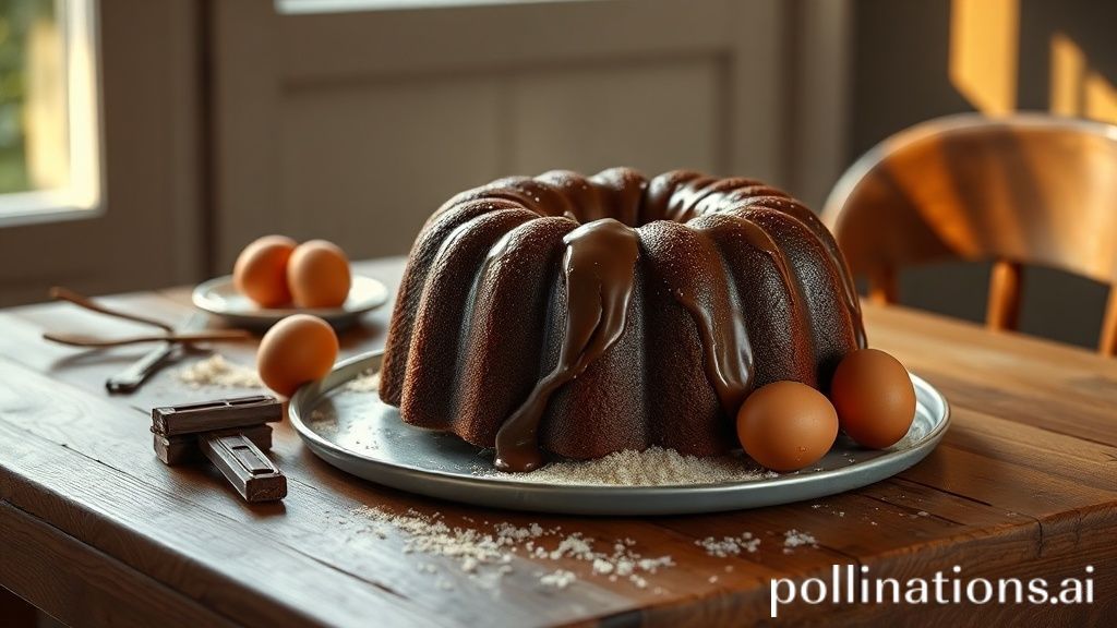 Bolo de chocolate delicioso