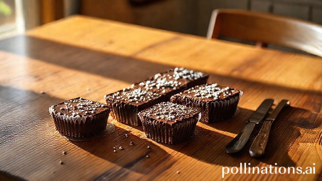 Trufa de chocolate meio amargo com flor de sal