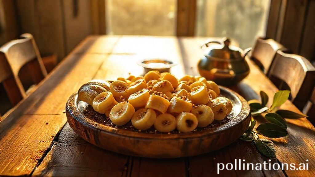 Doce de banana caramelizado com especiarias