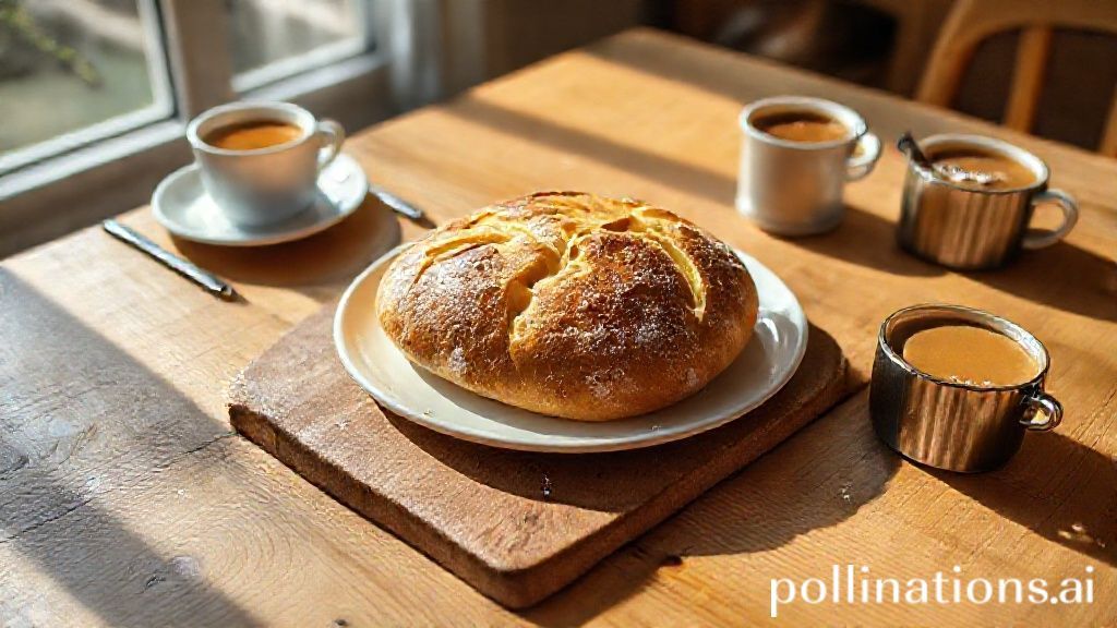 Pão doce com açúcar e canela fresquinho