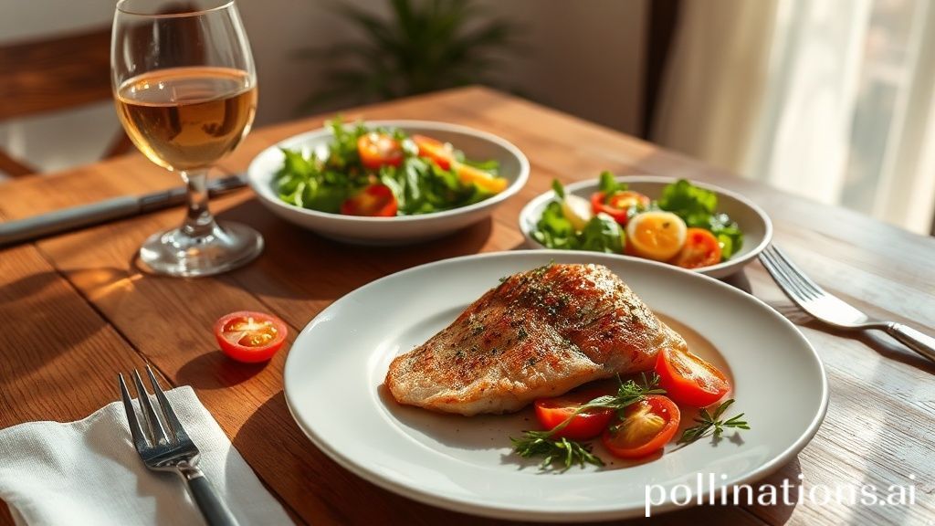 Filé de peixe ao forno com ervas finas