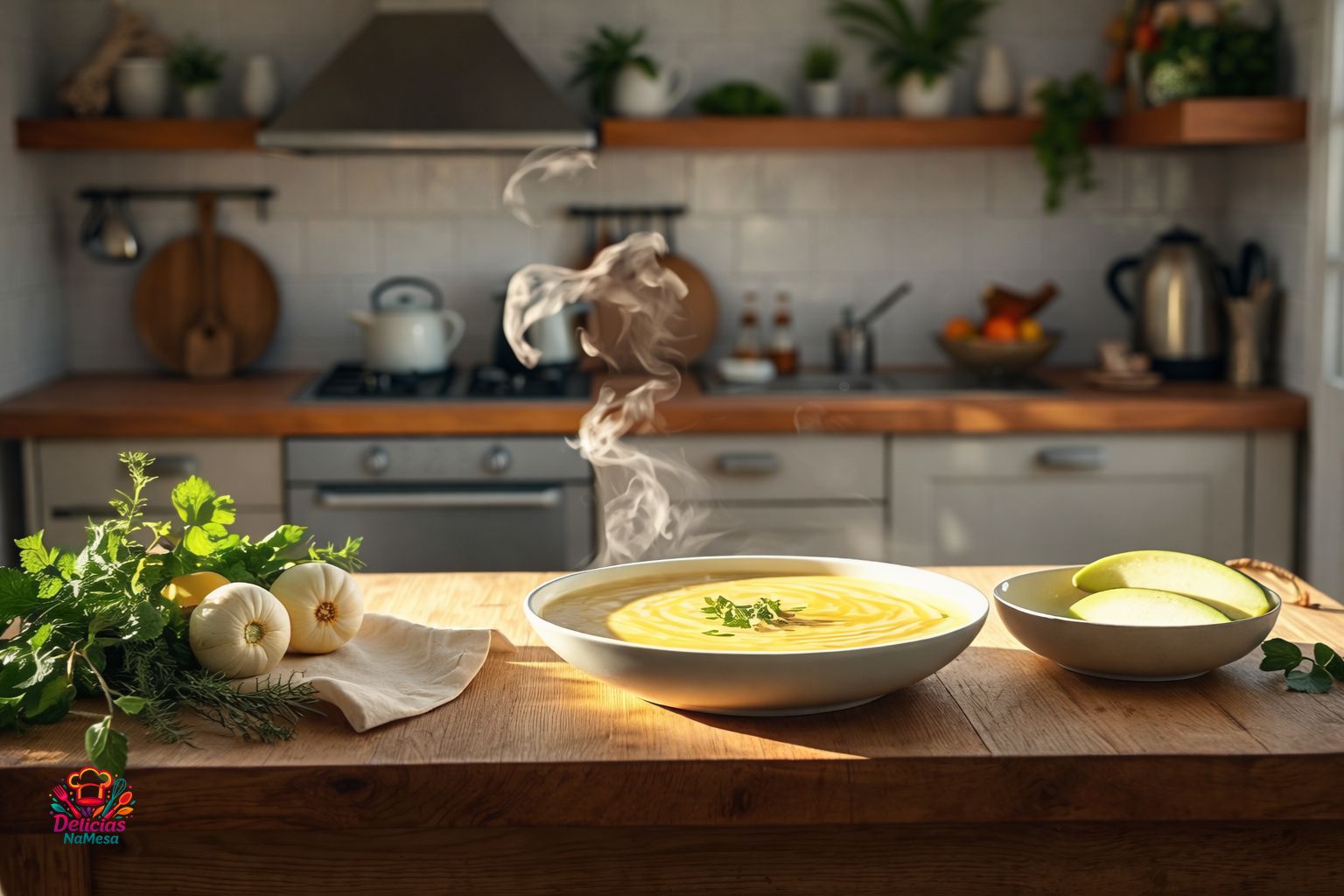 Como fazer sopa de abóbora cremosa com gengibre