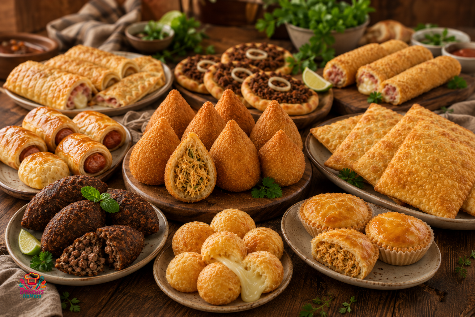 25 Receitas de Salgados Fáceis para Festa, Lanche e Venda