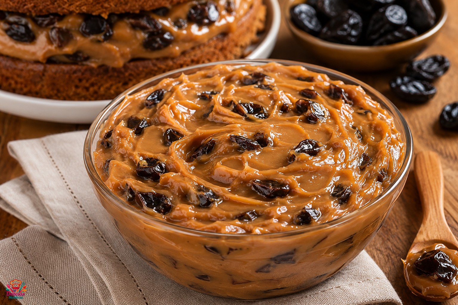Recheio de Bolo de Doce de Leite com Ameixa